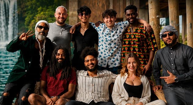 Water BNB community gathered at a retreat